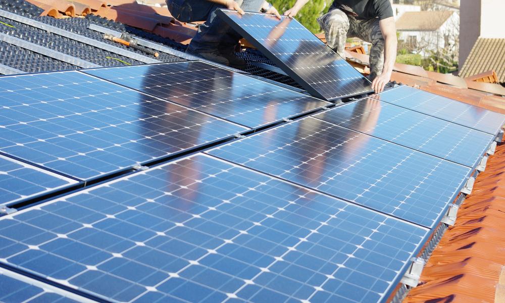 Panneaux photovoltaïques à Grez-Doiceau